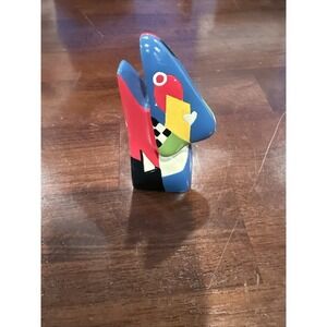 Picasso Nose‎ Abstract Eyeglass Holder Hallmark Picasso's Colorful